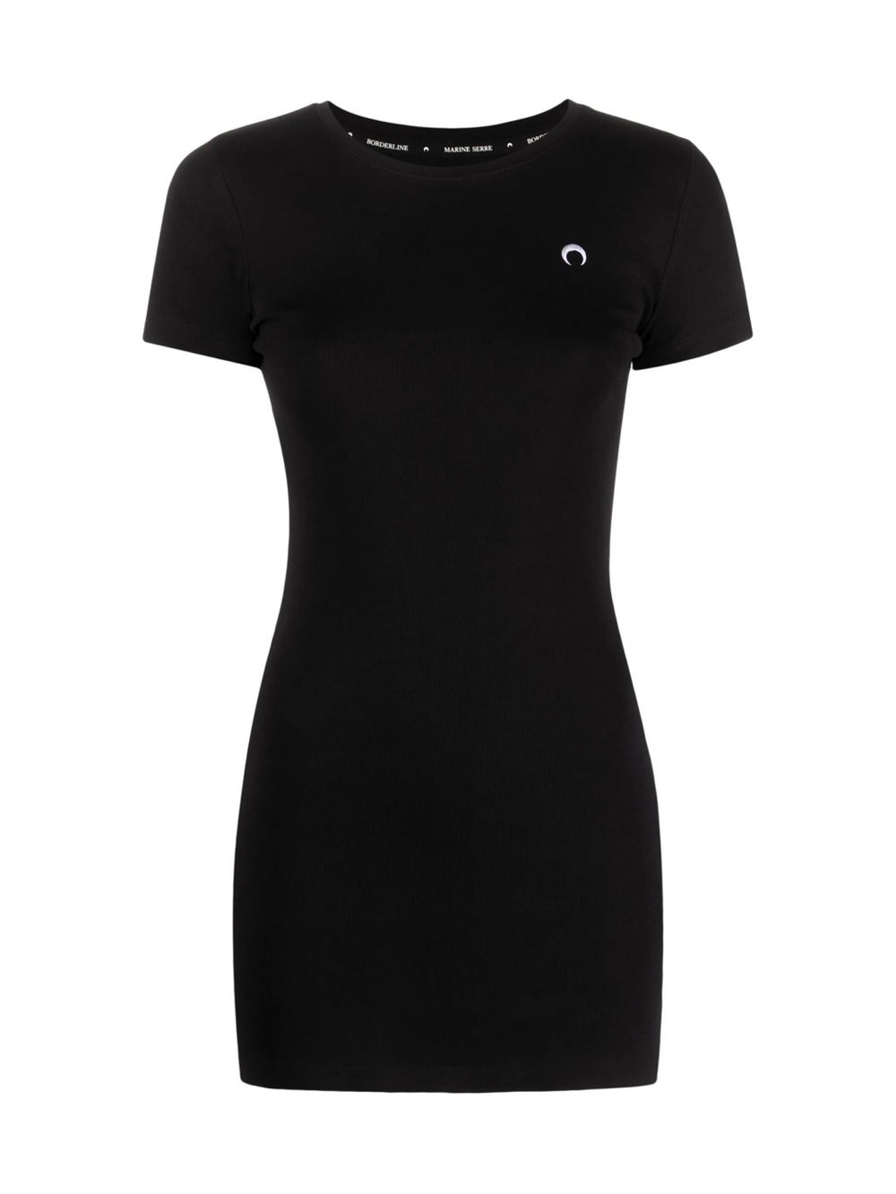 NWOT Marine Serre Mini Black Dress